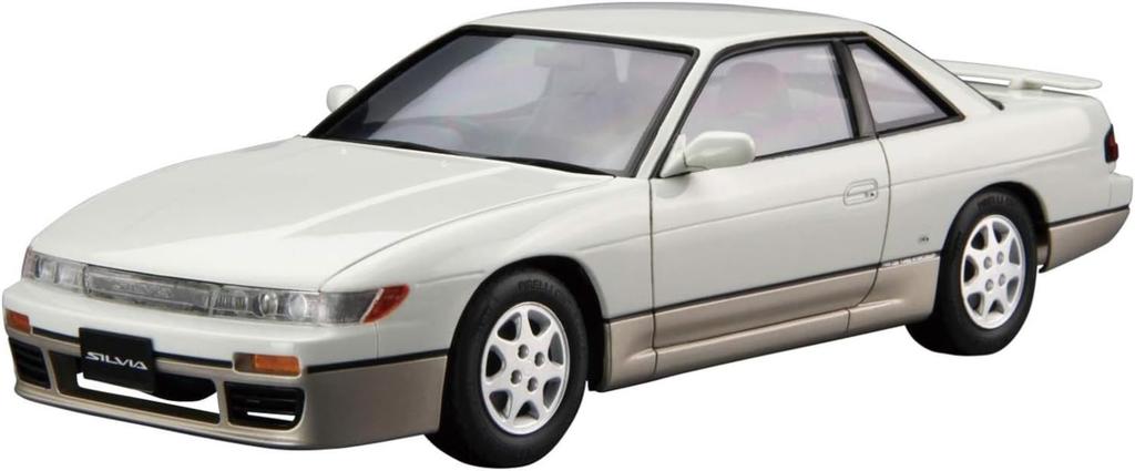 Aoshima Bunka Kyozai Серия моделей автомобилей 13 Nissan PS13 Silvia Алмазная комплектация Пластиковый модельный набор ООО. 1/24 Нет. '91 К (Автомобиль)