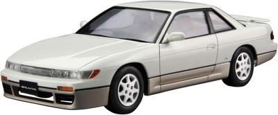 Aoshima Bunka Kyozai Серия Модельных Автомобилей Nissan PS13 Silvia Diamond Package Пластиковая Модель Автомобиля 1/24 №13 K's '91 (Автомобиль)