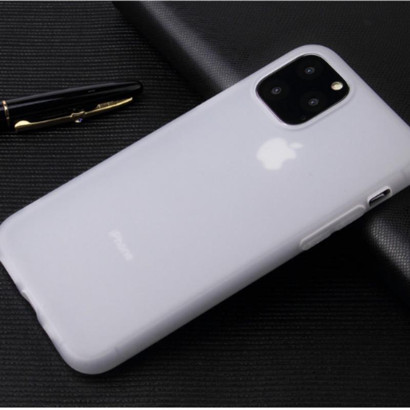 Simple Solid Color Silicone Phone Case for IPhone11 11Pro 11ProMax Candy Color Soft Back Cover