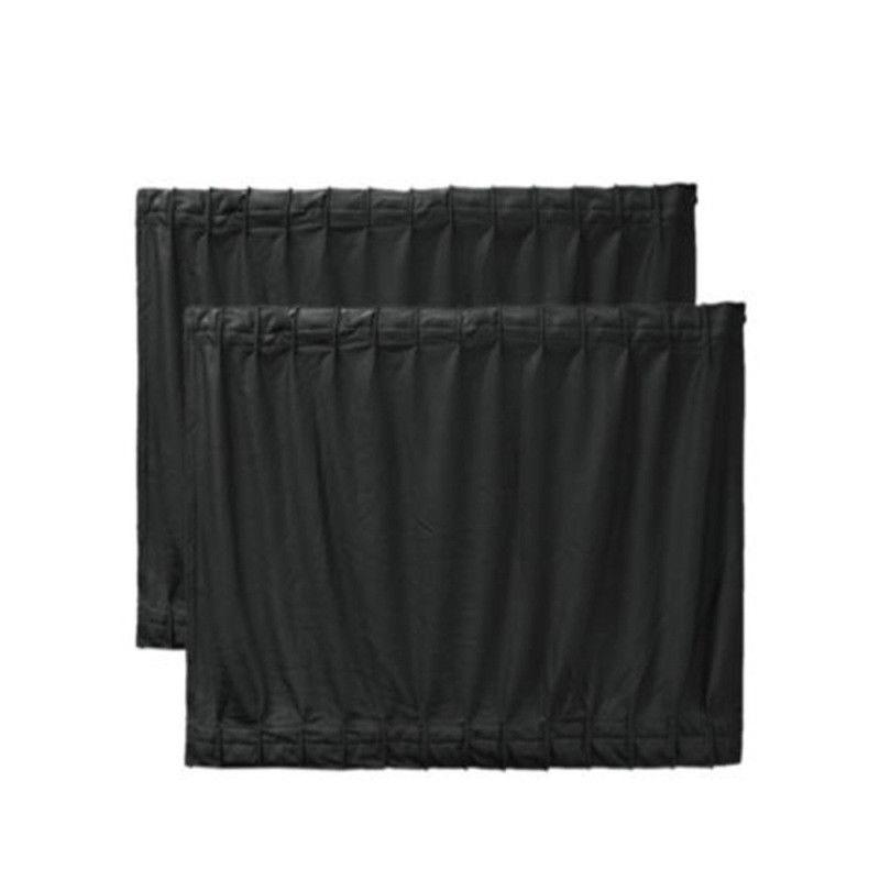 2pcs Car UV Protection Sun Shade Curtains Sides Window Visor Mesh Cover Shield