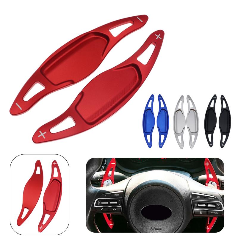 Пара автомобильных рулевых колес, удлинитель рычага переключения передач для Kia Stinger CK K8 2018 2019 2020, детали шасси из алюминиевого сплава с ЧПУ