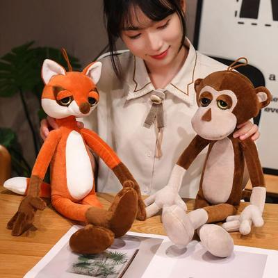 Плюшевые игрушки Лесные животные Милые и игривые Креативный дизайн Чтобы порадовать Игрушки-компаньоны Плюшевая игрушка Детские подарки на день рождения Рождество