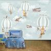 Обои 3d фотообои мультфильм воздушный шар фон обои домашний декор 3d обои