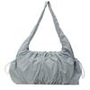 Drawstring Cloud Crossbody Bag Pleated Casual Underarm Bag Handbag Canvas Shoulder Bag  School