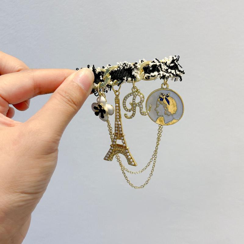 Camellia Pearl Flower Brooches For Women'S Clothing Brooch Gift For Girl Friend Accessories For Jewelry