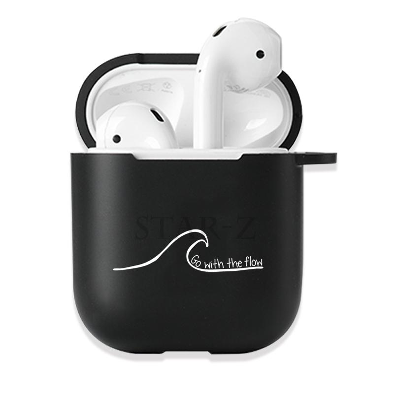 Мягкий черный силиконовый чехол для Apple Airpods Pro 3 2 1 The Great Wave of Kanagawa Bluetooth, беспроводные чехлы для наушников Airpod Cover
