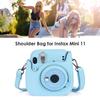 Чехол из искусственной кожи с регулируемым плечевым ремнем для Instax Mini 11 Аксессуары