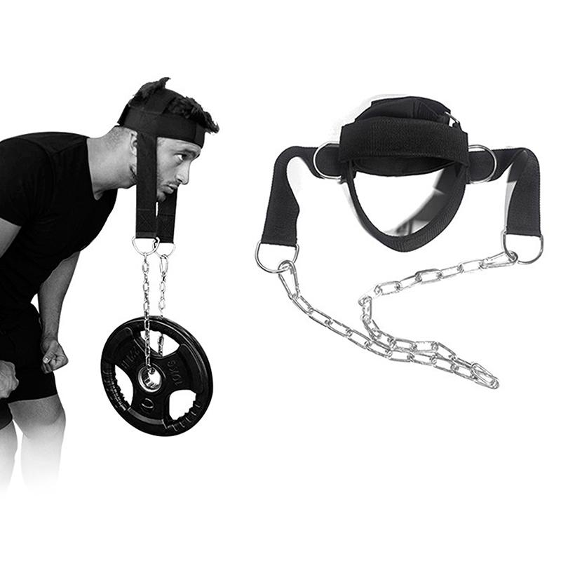 Head Neck Training Head Harness Body Strengh Exercise Strap Adjustable Neck Power Training Gym Fitness Weight Bearing Cap