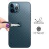 Для iPhone 11 12 13 14 15 16 17 18 mini Pro Max X XR XS XS Max SE 2020 6 6s 7 8 Plus Прозрачная Задняя Пленка-Наклейка из Углеродного Волокна Защитное Стекло для Линзы Экранный Защитник