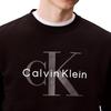 Calvin Klein Минималистичный Удобный Универсальный Повседневный Свитшот с Логотипом с Круглым Вырезом Мужской свитшот 40BM801-UB1
