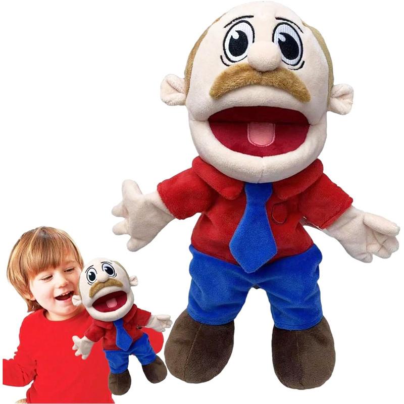 Игра Джеффи Марионетка Кукла Игрушка Шоу Ролевая игра Движущийся Рот Реквизит Повар Полицейский Принц Папа Мама Пенелопа Коди Младший Джозеф
