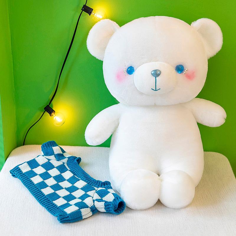 Sweater Teddy Bear Doll Plush Teddy Bear Girlfriend Valentine's Day Birthday Gift Annual Meeting Gift