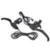 1 Pair Electric Bike Aluminum Alloy Outage Brakes Lever Grip Handle Bar Accessory Black