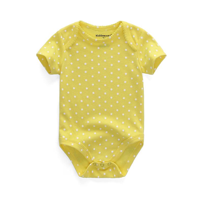 Боди для новорожденных, детская одежда с короткими рукавами, детские комбинезоны с круглым вырезом