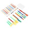Painting Brush Set 20 Sizes Multifunctional Durable Portable Convenient Paintbrushes for Artist Students Kids