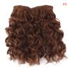 15*100Cm High Quality Screw Curly Hair Extensions For All Dolls Diy Hair Wigs