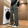 Повседневные брюки с несколькими карманами, мужские весенние повседневные брюки с эластичной резинкой на талии