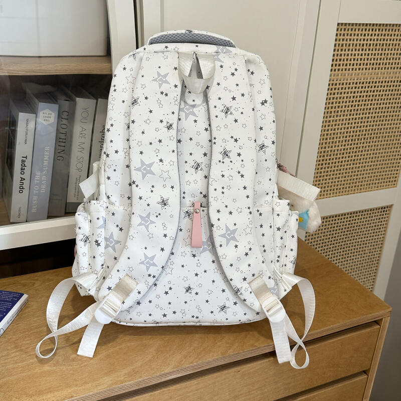 Junior High School Schoolbag Women's Large Capacity Lightweight Backpack