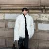 Winter Fashion Show Style Ins Network Celebrity Imitation Mink Fur Men and Women High-end Second-hand Corrugated Long Fur Coat