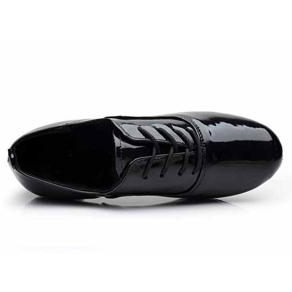 Размер 34-45 Мальчики Взрослые Мужчины Обувь для латиноамериканских танцев Мягкая подошва Бальные Стандартные танцевальные туфли Каблук 3,5 см