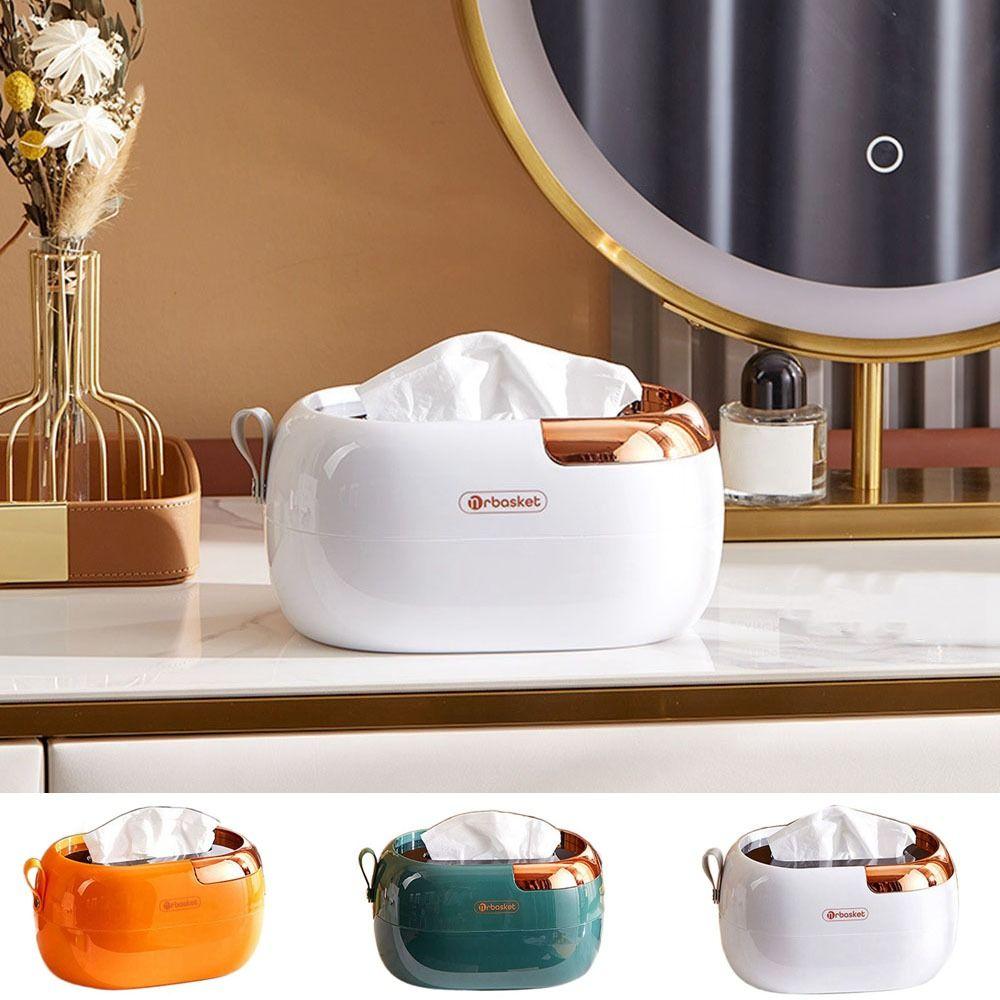 Диспенсер для бумажных полотенец Пластиковая коробка для салфеток Декоративный настенный диспенсер для извлечения бумаги с пружиной Ящик для хранения бумаги Отель