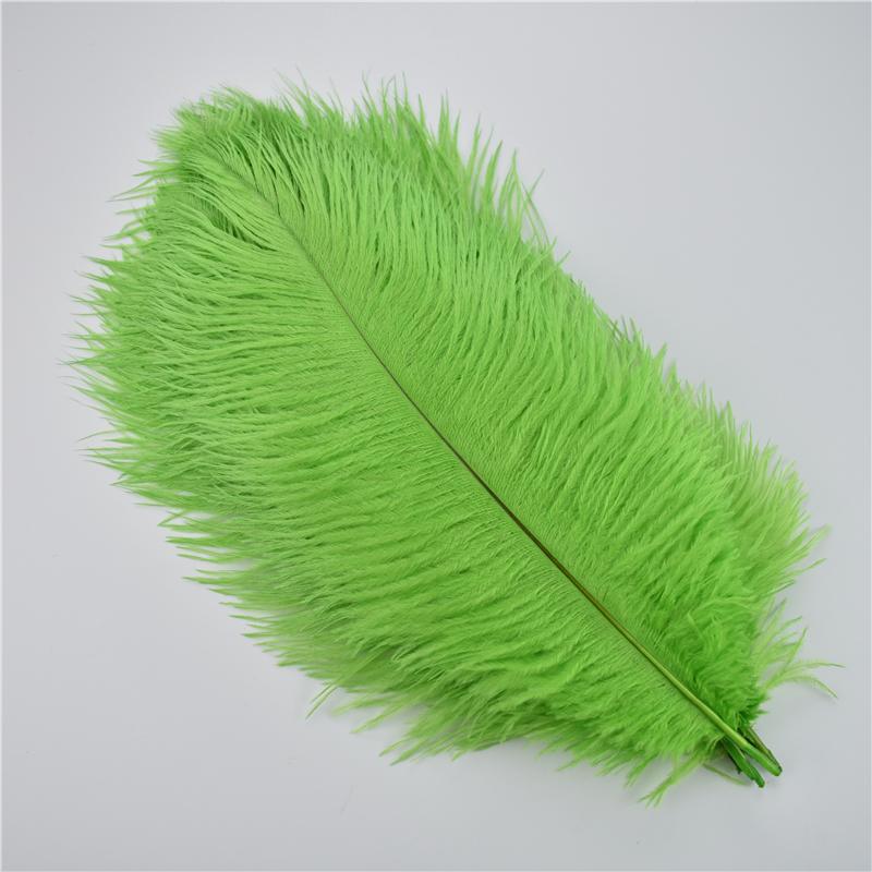 10Pcs/Lot 30-35cm Ostrich Feathers for Crafts White Feathers for Vases Wedding Party Decoration Handicraft Accessories DIY Plume