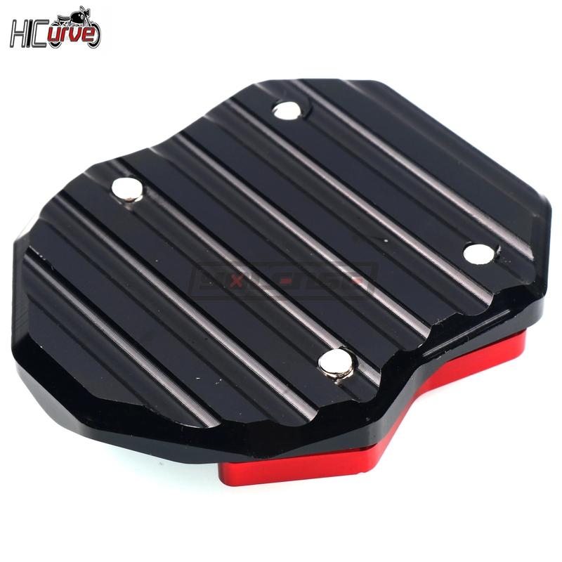 For HONDA PCX160 PCX 160 2021-2023 Motorcycle CNC Kickstand Foot Side Stand Support Extension Enlarger Pad