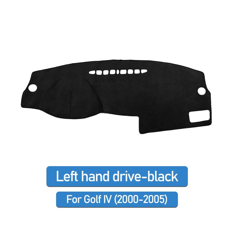 Фланелевая накладка на приборную панель для Volkswagen VW Golf 4 MK4 Golf IV 1J 2000 2001 2002 2003 2004 2005 Защитный коврик на приборную панель с защитой от УФ-лучей Аксессуары