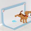 Magnetic Dog Pee Pad Holder Self-adhesive Pet Urine Pad Buckle Magnetic Fixation Sticker  Pet Care