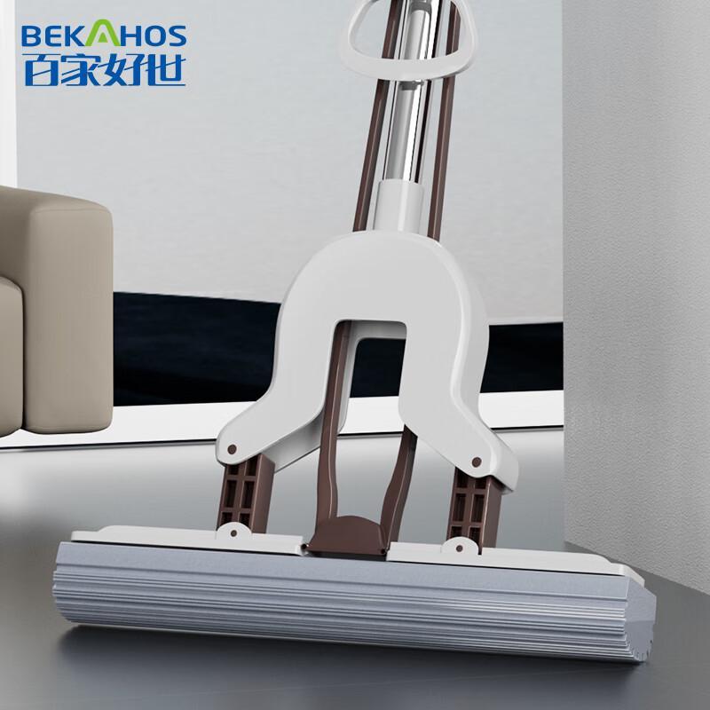 Бытовая складная швабра с отжимом из ПВА