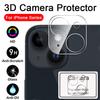 Защитная пленка для объектива камеры, закаленное стекло, полное покрытие экрана для iPhone 16, 15, 14, 13, 12, 11 Pro Plus Max Mini, защитная пленка