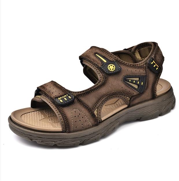 Fashion Summer Outdoor Men's Sandals Non-slip Men's Casual Sneakers Comfortable Beach Sandals Plus Size Men's Breathable Wading Sandals