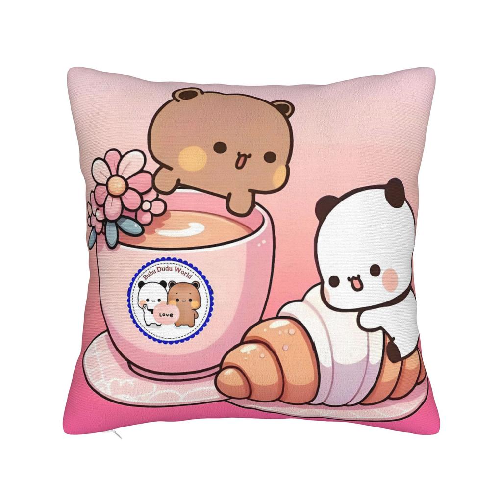 Наволочка Бубу и Дуду Мягкая наволочка-подушка Милая забавная наволочка для свадебной вечеринки, домашнего декора