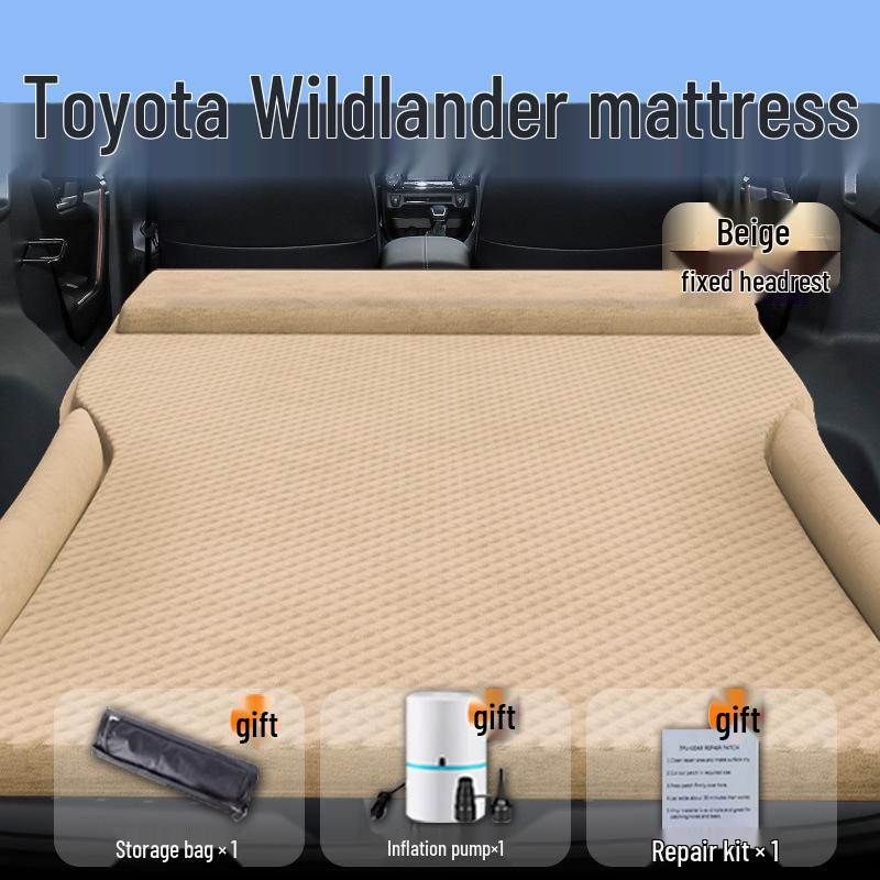 Автомобильный матрас 2024 Toyota Wildlander: Надувная кровать-матрас для заднего сиденья и багажника