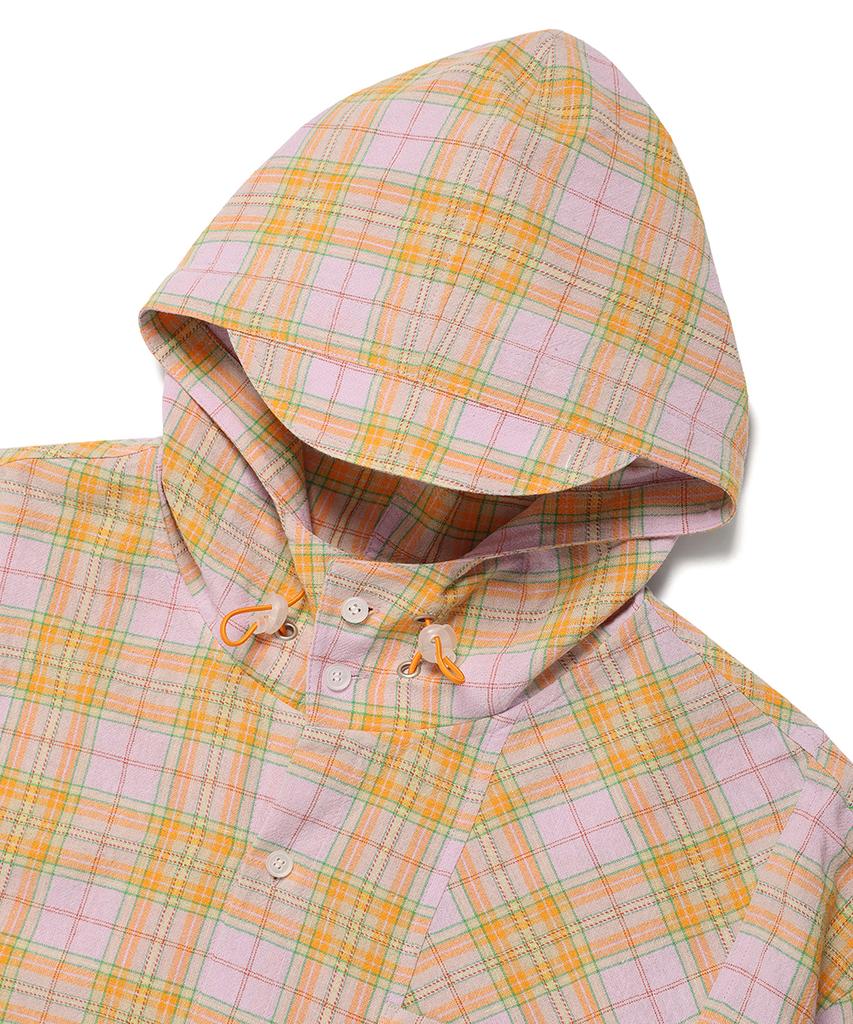CAVISH Check Shirt Hoodie Purple(Cv2Esuw320A)