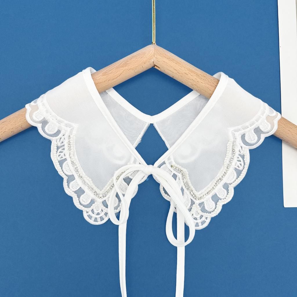 Fashion Fake Collar Girl's Collar Tie Bowknot Collar Flower