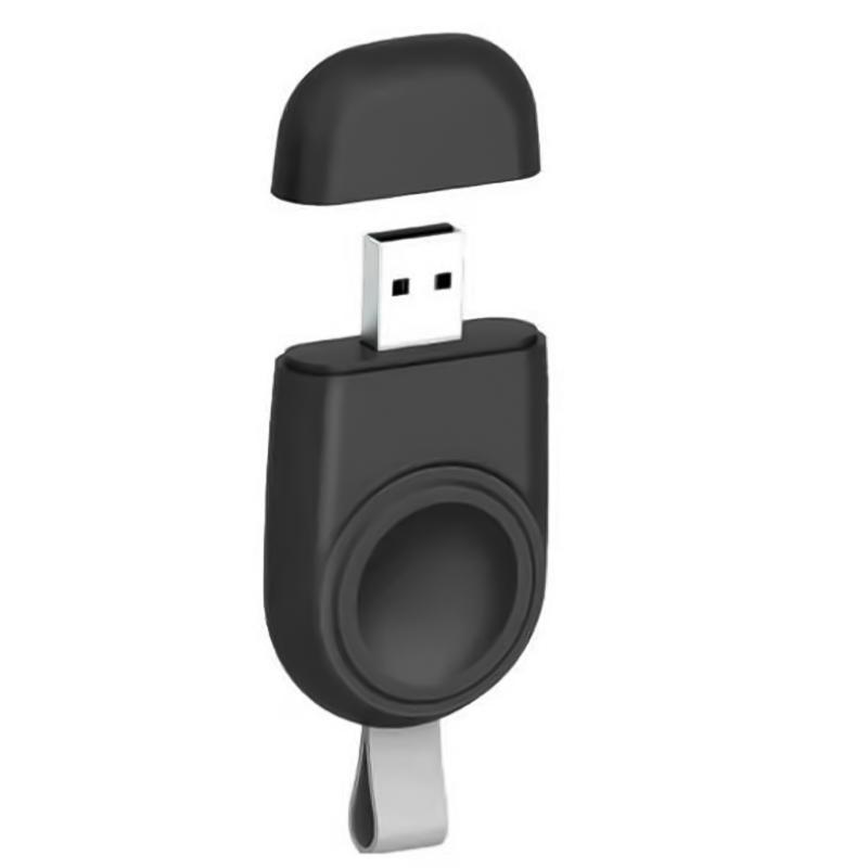 Компактная станция для зарядки часов с магнитом Стандартное USB Беспроводное зарядное устройство Выход 2 Вт для всех моделей часов