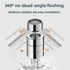 Удлинитель крана Защита от брызг Универсальная удлиненная насадка, Универсальный адаптер Аэратор, Вращающаяся насадка для фильтра воды