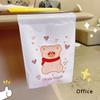 Cartoon  Garbage Bag Office  Desk Trash Storage Bag Stick-on Non-marking Disposable Cleaning Bag