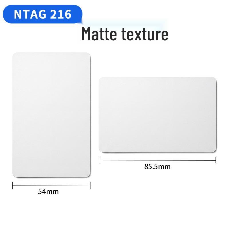 NFC-монетка Ntag215 - Бело-черная круглая чип-наклейка для автоматического подключения к WiFi и воспроизведения музыки