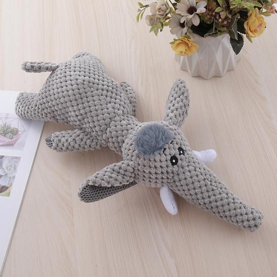 Плюшевые игрушки для собак для агрессивных любителей жевать Писклявые игрушки для собак для снятия беспокойства Прочные неразрушимые игрушки для жевания собак для игр и комфорта