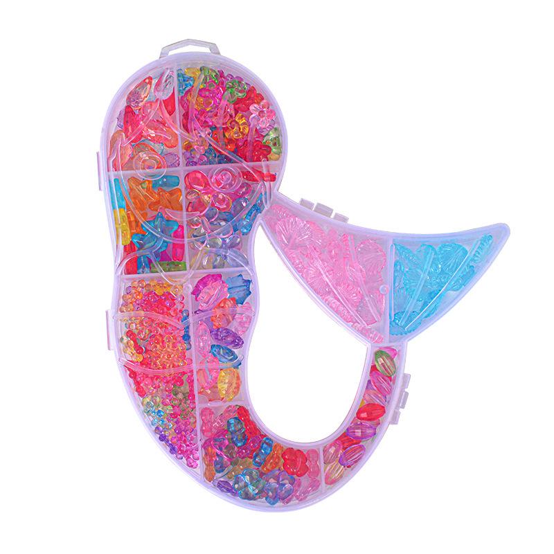 Игрушки из бисера ручной работы: Набор для изготовления украшений для девочек «Сделай сам» с креативными браслетами и ожерельями-пазлами