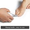 Машинка для стрижки ногтей для кутикулы, ножницы для педикюра из нержавеющей стали, инструмент для обрезки омертвевшей кожи, набор для ухода за кожей