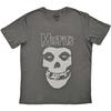 Misfits Unisex Adult Logo & Fiend T-Shirt