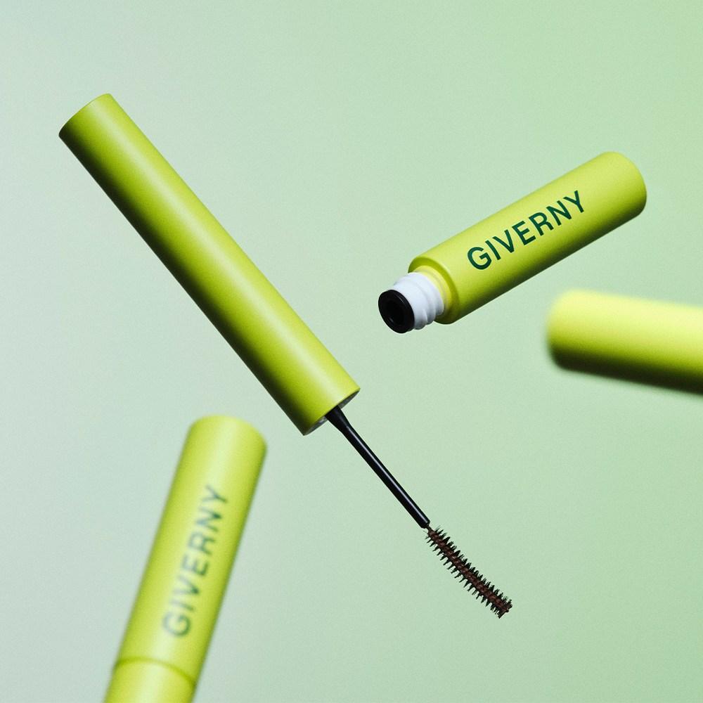 Giverny Adhesion Sensitive Long Lash Mascara 3g, 01 Black, 2 Pcs.