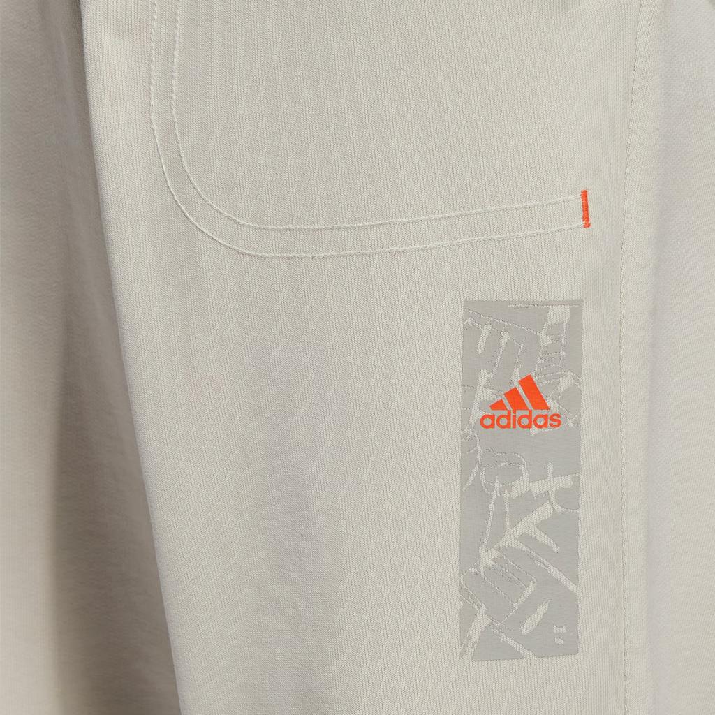adidas CNY однотонные спортивные брюки с несколькими карманами и шнурком, мужские брюки, ясно-коричневые HZ3032