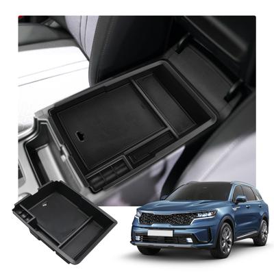 LFOTPP автомобильный центральный подлокотник, ящик для хранения для Sorento MQ4 2020 2021 2022, нескользящий контейнер, автоматический интерьер Sorento MQ4