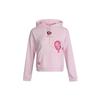 Нео Женская спортивная толстовка с принтом Женские толстовки с капюшоном розового цвета H55127