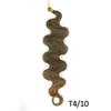 Synthetic Braiding Hair Bulk 24inch Body Wave Hair Bundles Burgundy Water Wave Crochet Braids Hair Boho Twist Braids