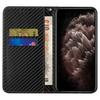 For Samsung Galaxy A35 5G Leather Case Carbon Fiber Texture Phone Stand Cover